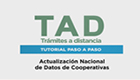 TAD Actualización Nacional De Datos De Cooperativas